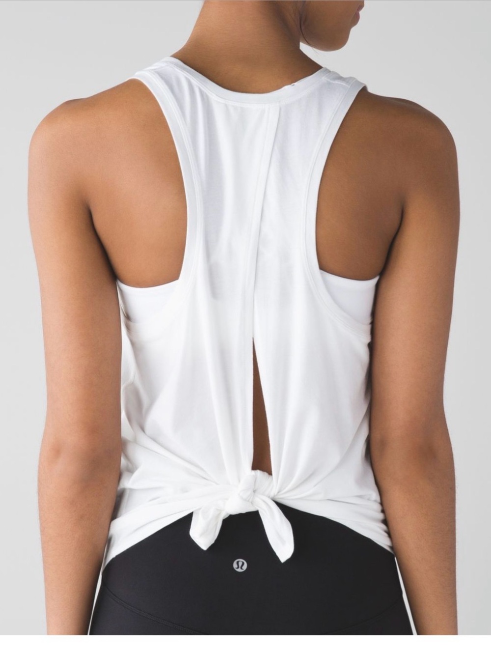 Lululemon All Tied Up Tank White